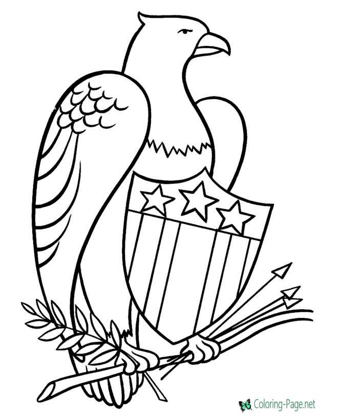 4th July Coloring Pages