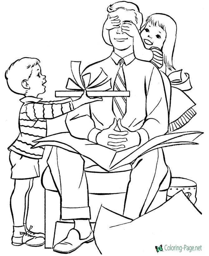 Free Printable Father´s Day Coloring Pages