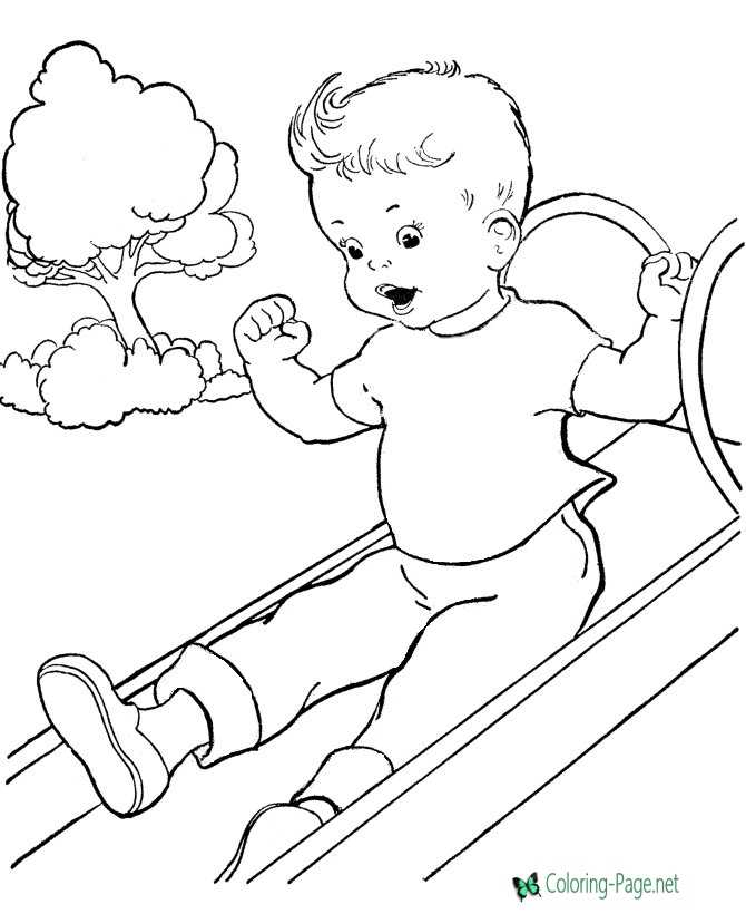 Kids Coloring Pages to Print and Color