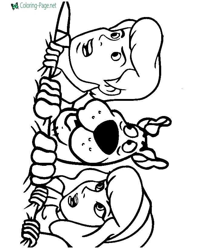 printable Scooby, Daphne, Fred Coloring Page