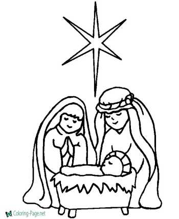 Coloring Pages Printable Worksheets Kids Games Christian Winter