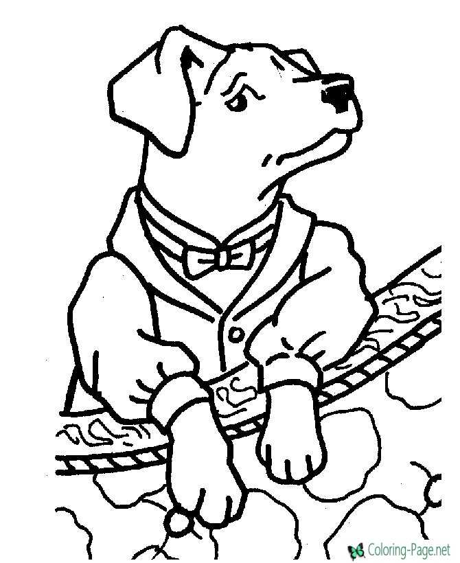 printable wishbone coloring page - Super Sleuth