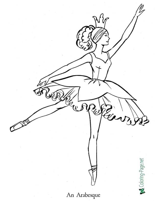 Ballet Coloring Pages - 13