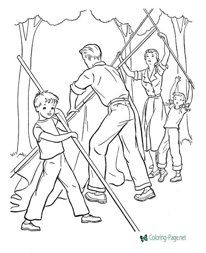 serving others coloring page