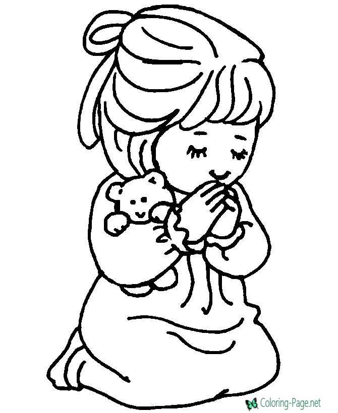 Cat coloring pages for kids - Cats Kids Coloring Pages