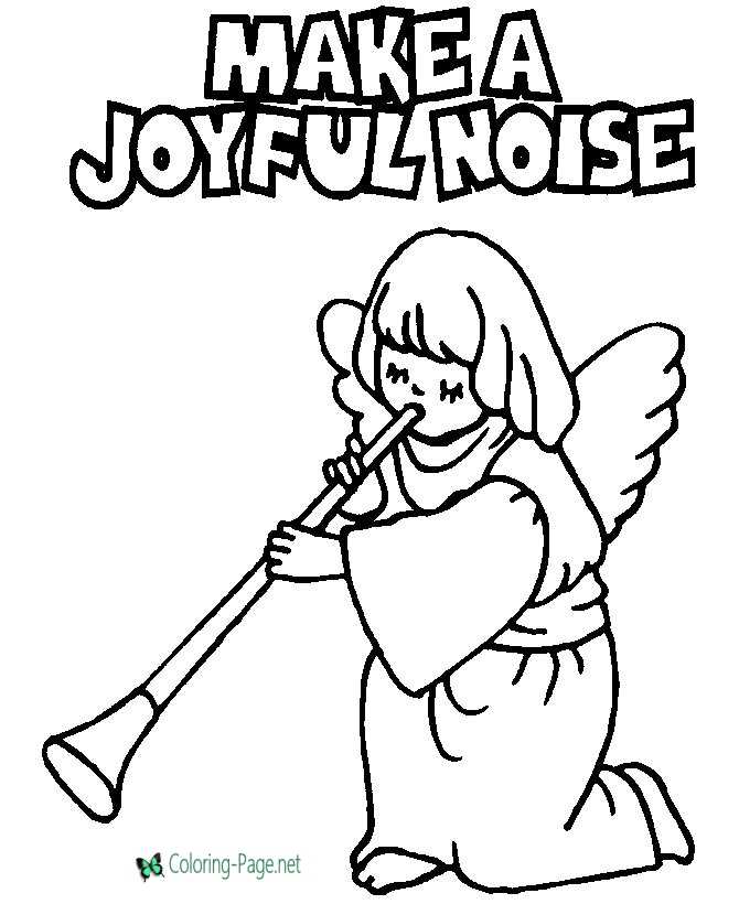 make a joyful noise clip art