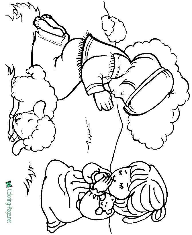 precious moments baby jesus coloring pages