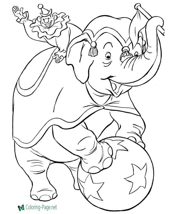 Carnival Coloring Pages Printable for Free Download