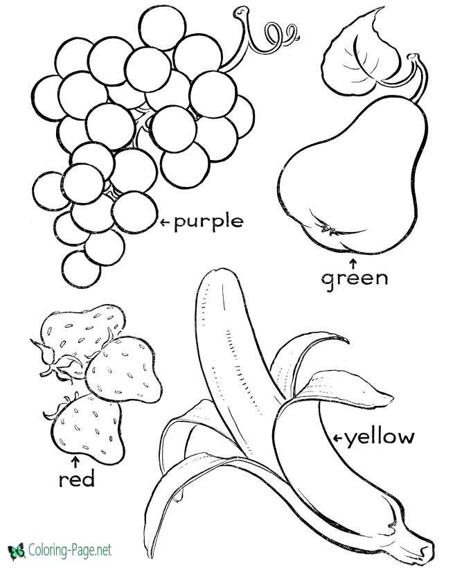 foot coloring page