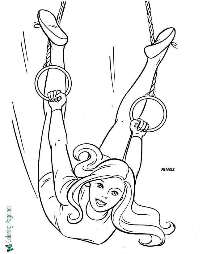 girls playing sports coloring pages for girls