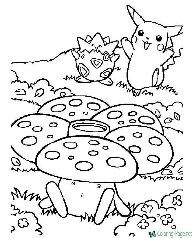 pokemon coloring page 01
