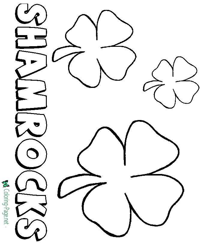 St Patrick´s Day Coloring Pages