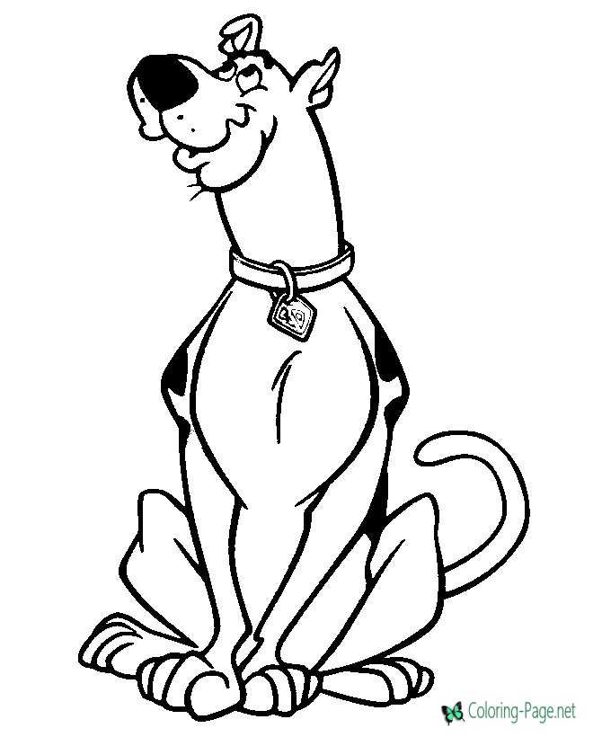 Featured image of post Scooby Doo Coloring Pages For Boys