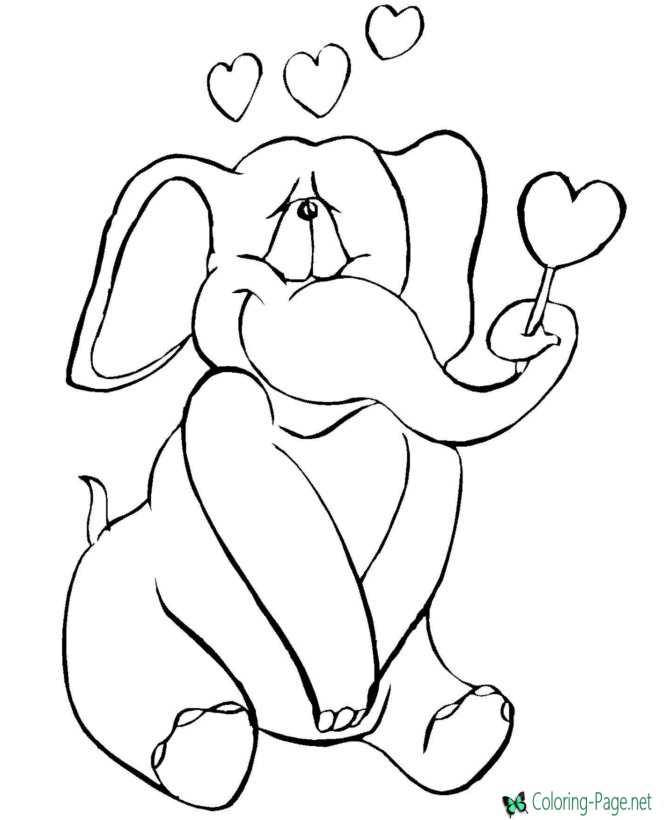 Download Valentine S Day Coloring Pages